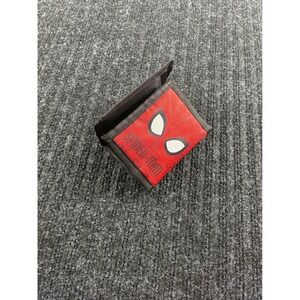 Marvel Spider-Man Trifold Wallet Red Canvas Hook and Loop & Batman Mad Catz Case